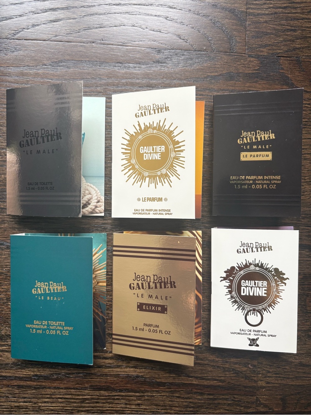 Jean Paul Gaultier Perfume Samples NEW
